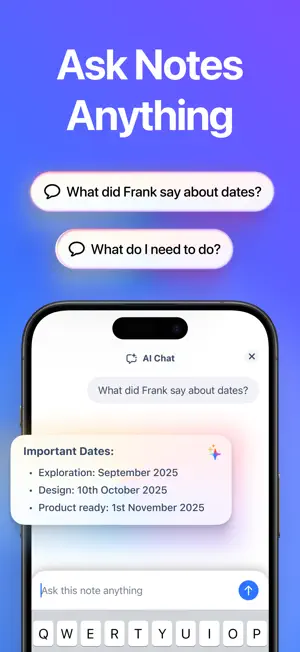 AI Note Taker – VoicePen screenshot 4