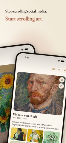 Artifact: Art Feed & Museums iPhone screenshot