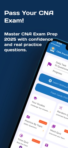 CNA Practice Test & Prep 2025 screenshot