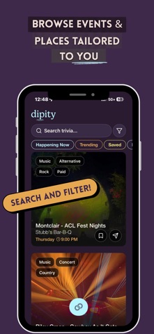 Dipity: Discover & Plan Screenshot 2 of 9