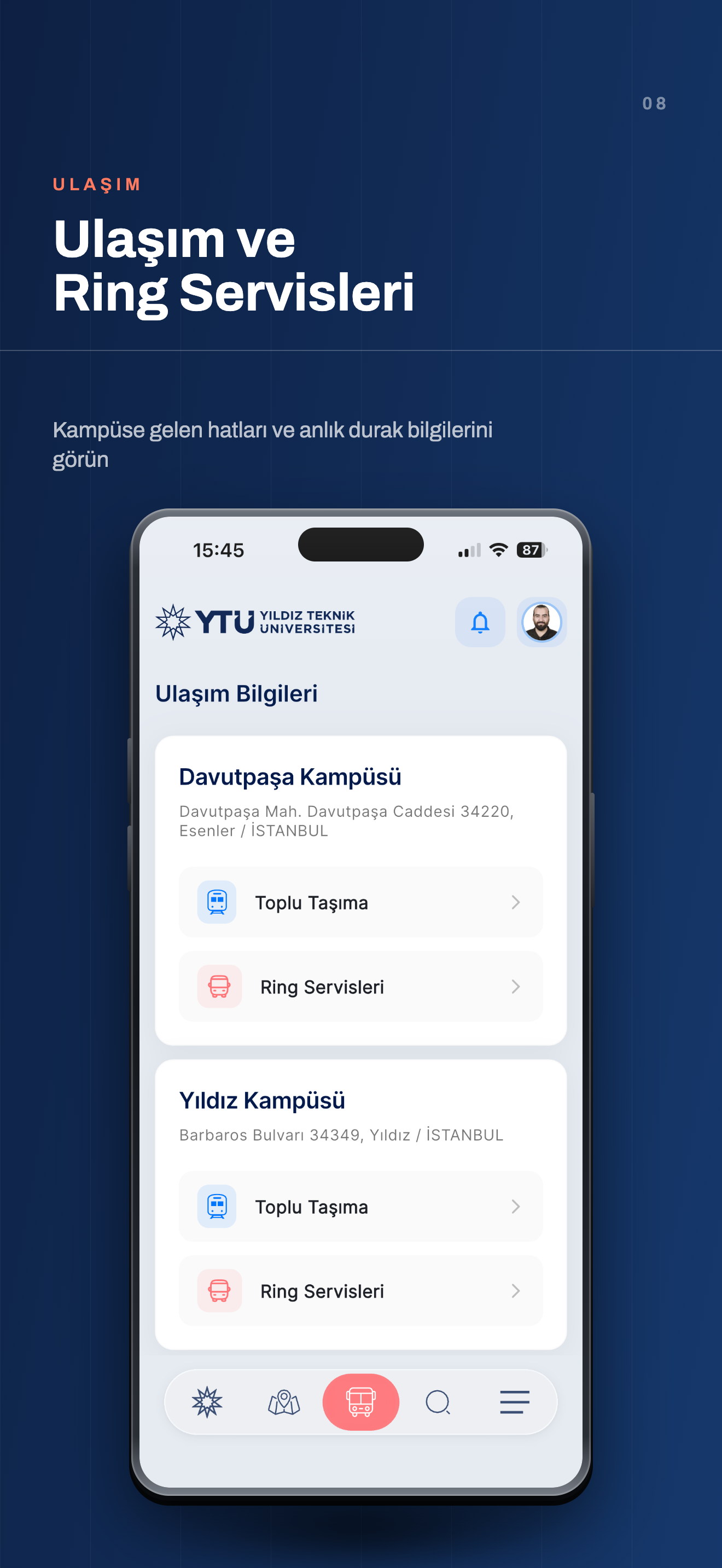 YTÜ Mobil screenshot 8