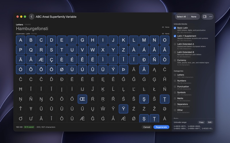 FontPlonk screenshot 3