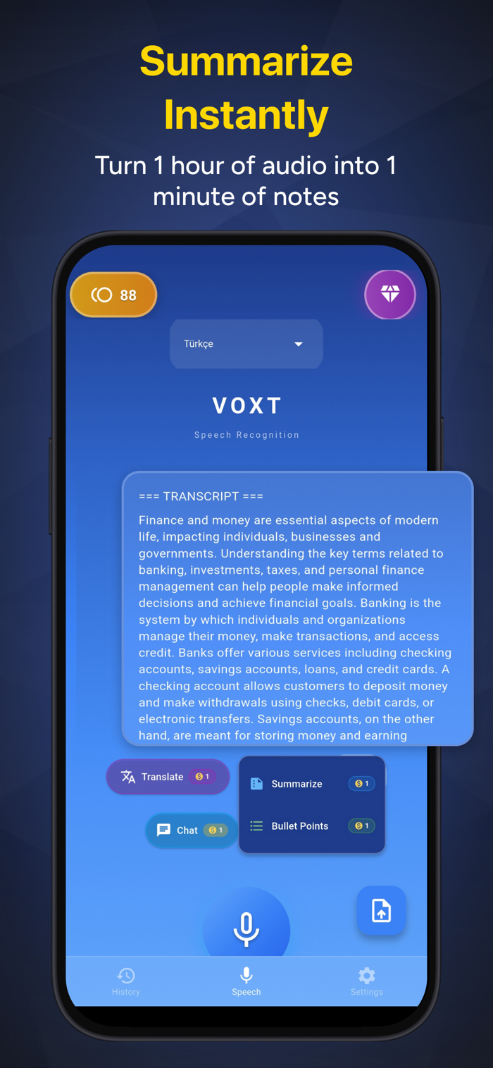 AI Transcribe & Summary: Voxt - Voxt是个人AI会议助手，能将语音笔记、会议及访谈即时转为