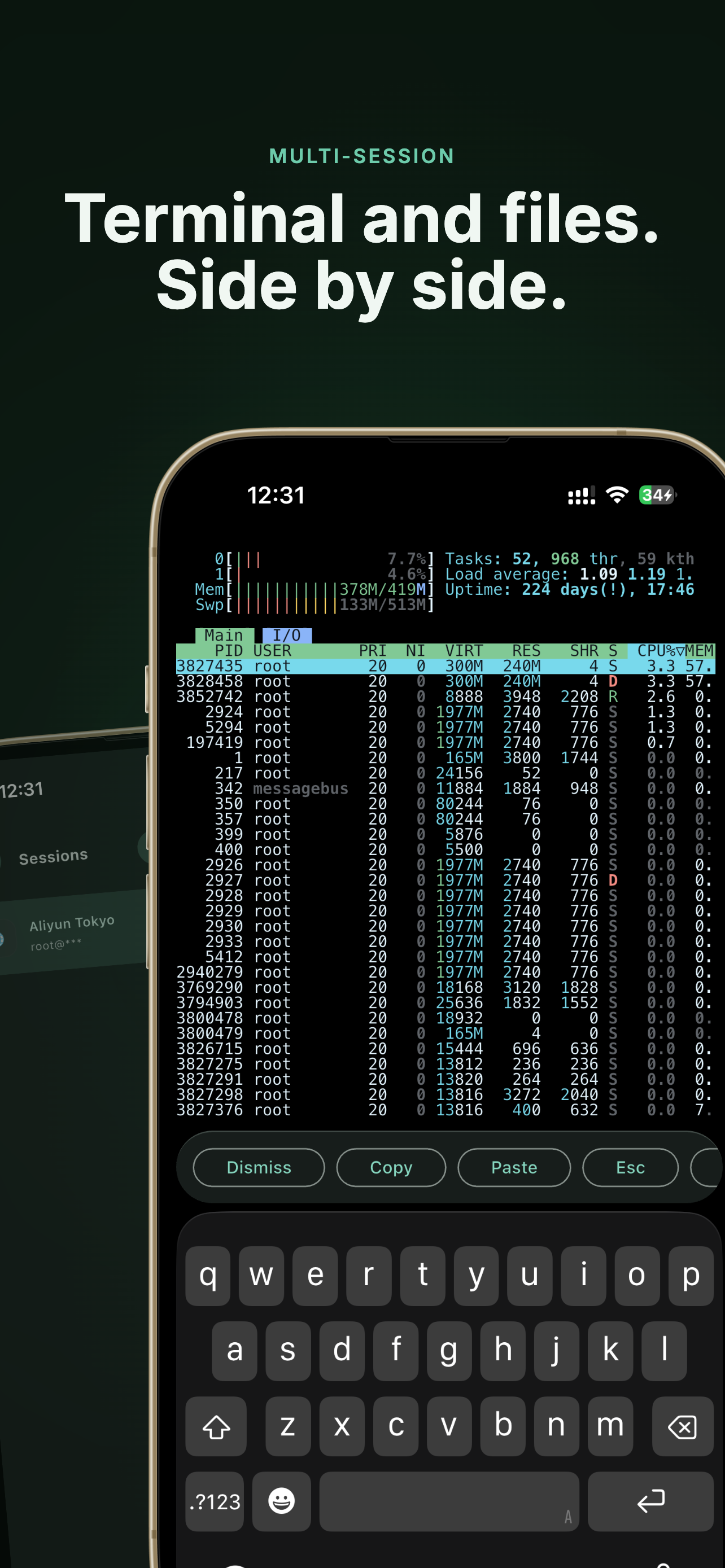 Dash - SSH Client