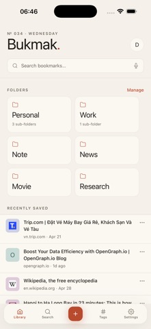 BUKMAK - Bookmark Manager Screenshot 2 of 6