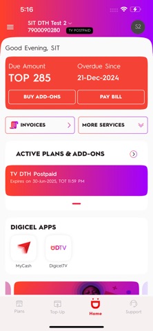 MyDigicel Pacific App Store preview screenshot 4