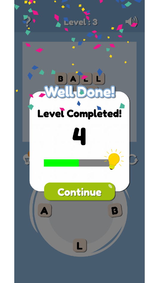 #3. Word Chef - Find Words (iOS) By: Shubham Kumar Bansod