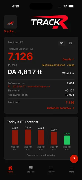 TrackR Performance screenshot 5