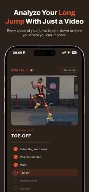 Long Jump Coach: Athletics AI screenshot 1