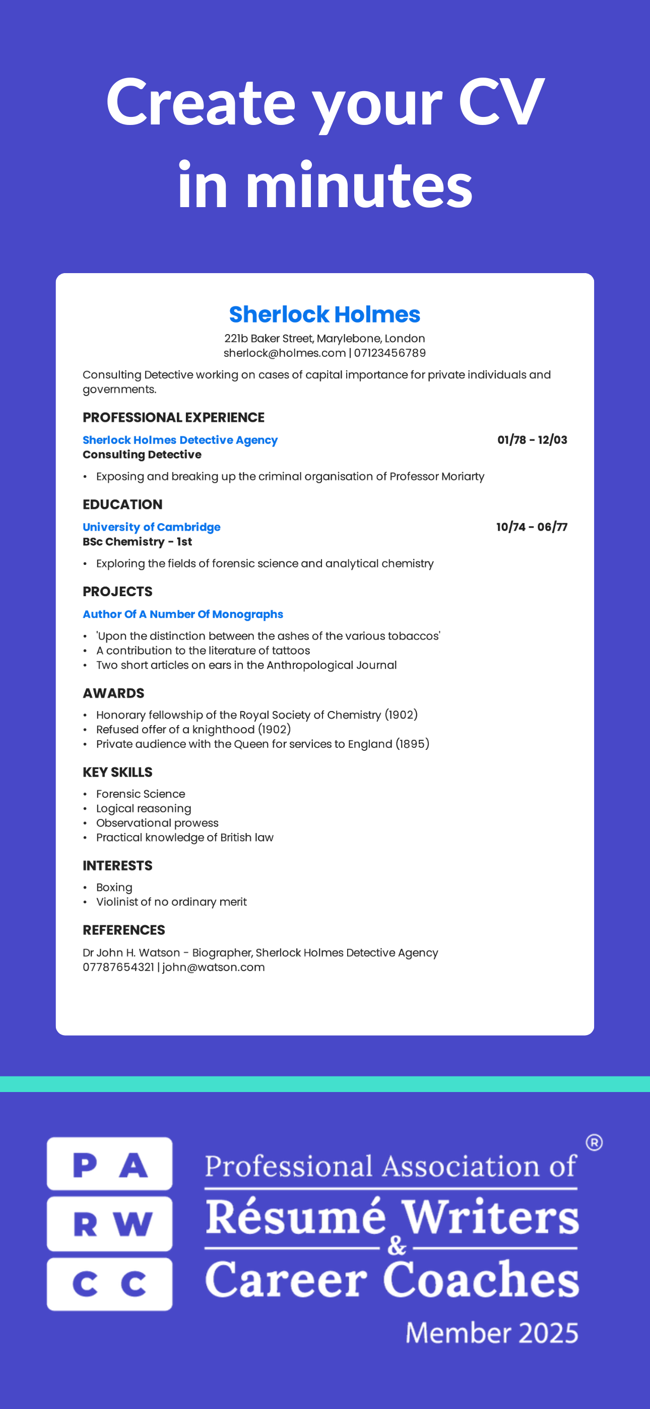 Resume Builder - CV Engineer screenshot 2