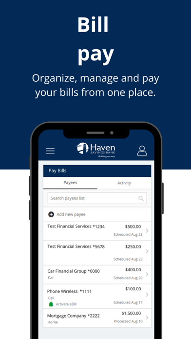 Haven Savings Bank Mobile Screenshot