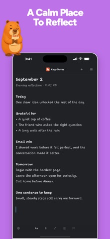 Kapy Notes - Memo & Calculator iPhone screenshot