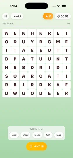 Screenshot von Word Master Quest auf dem iPhone 2