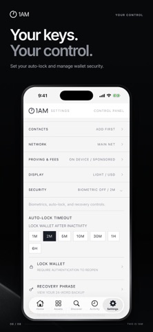1AM Wallet Screenshot 7 of 7