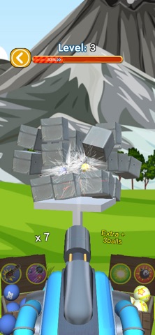 Cannon Ball Knock Balls Screenshot 1 of 4