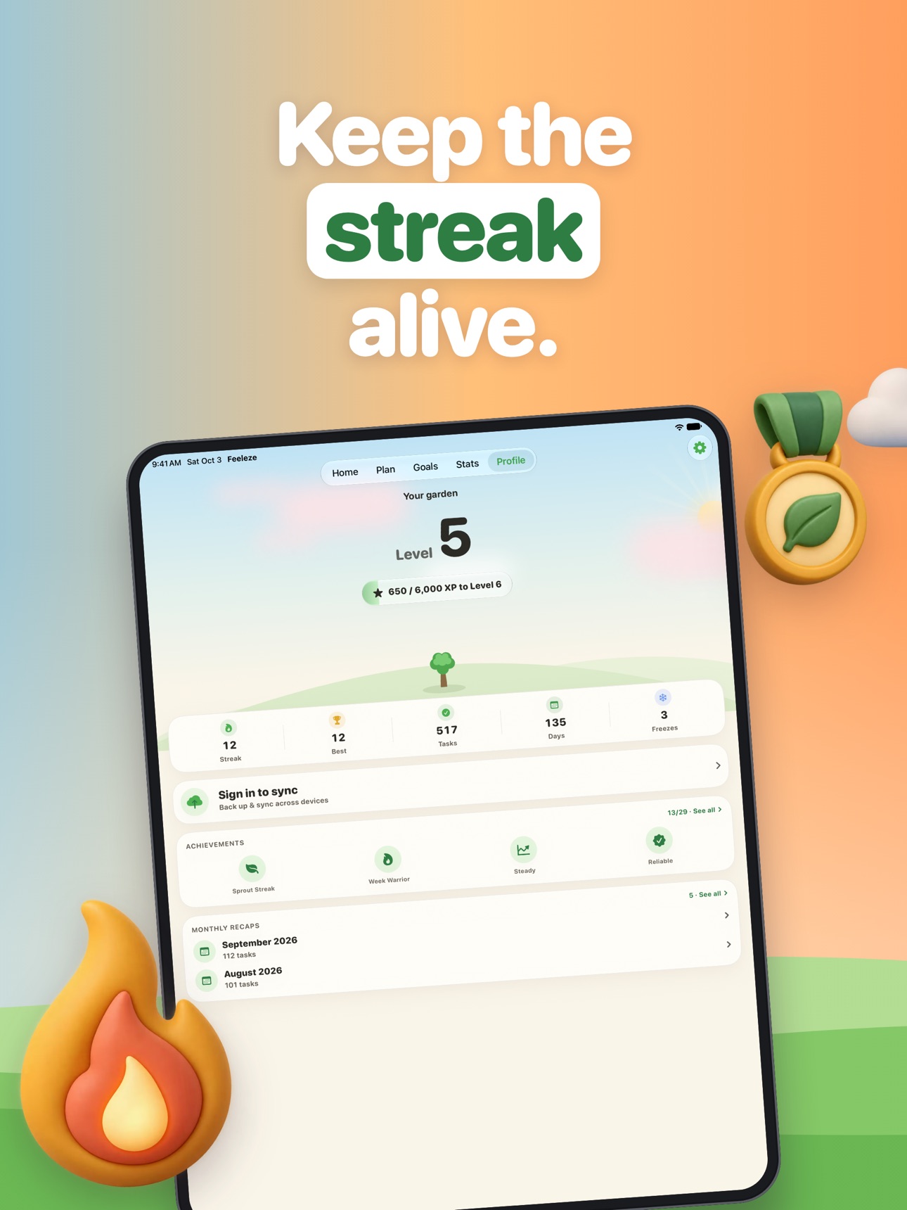 Screenshot 12 of Feeleze: Habit & Task Garden