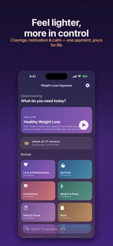 Weight-Loss Hypnosis Screenshot 2 of 6
