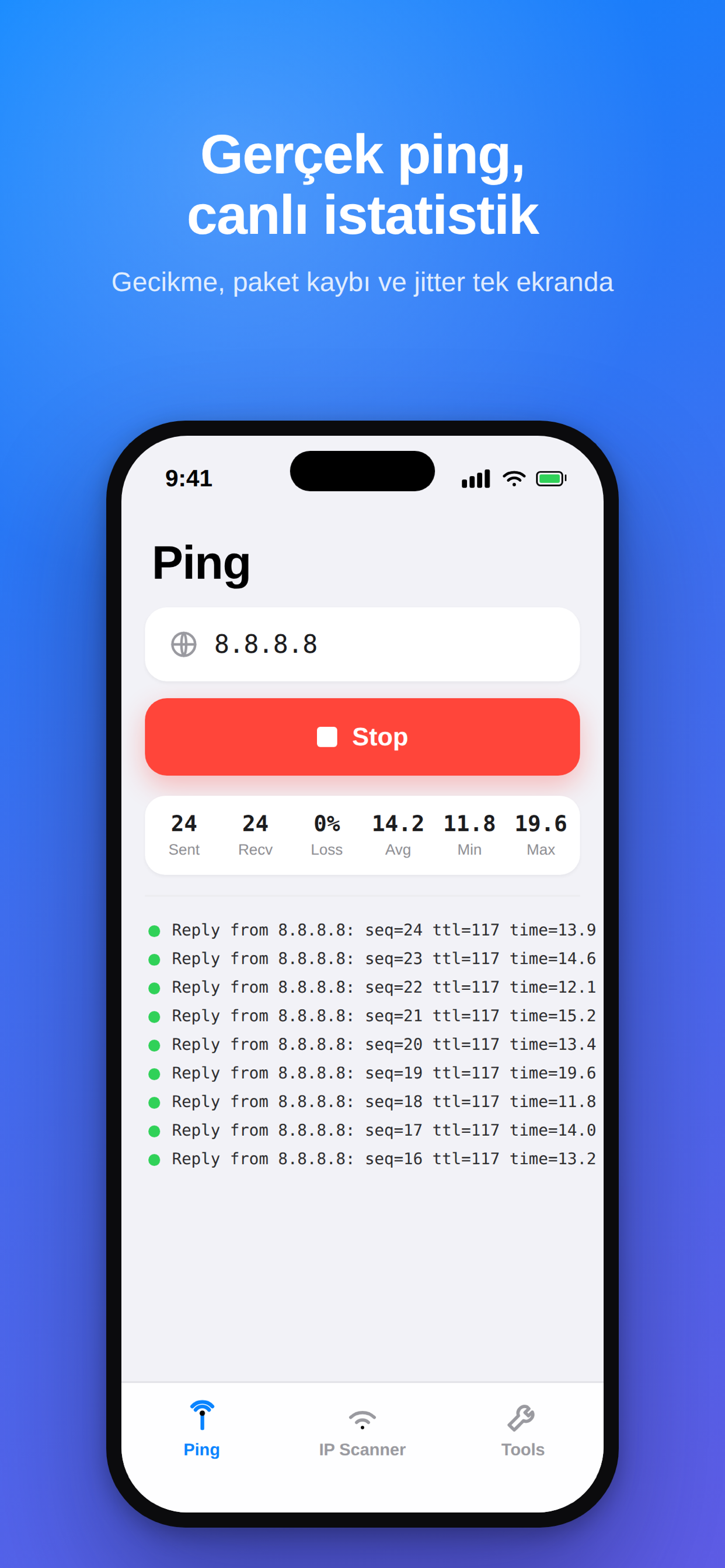 Pingo Network Tools screenshot 2