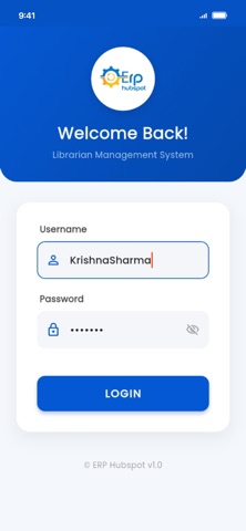 Library ERP Screenshot 1 of 3