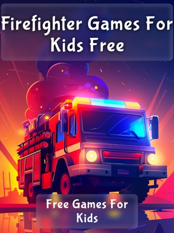 消防士＆ファイアートラックゲームのおすすめ画像1