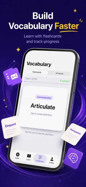 Lingua - AI Learn English iPhone screenshot 2