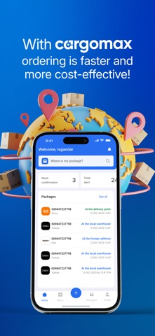 Cargomax | Parcel Delivery screenshot