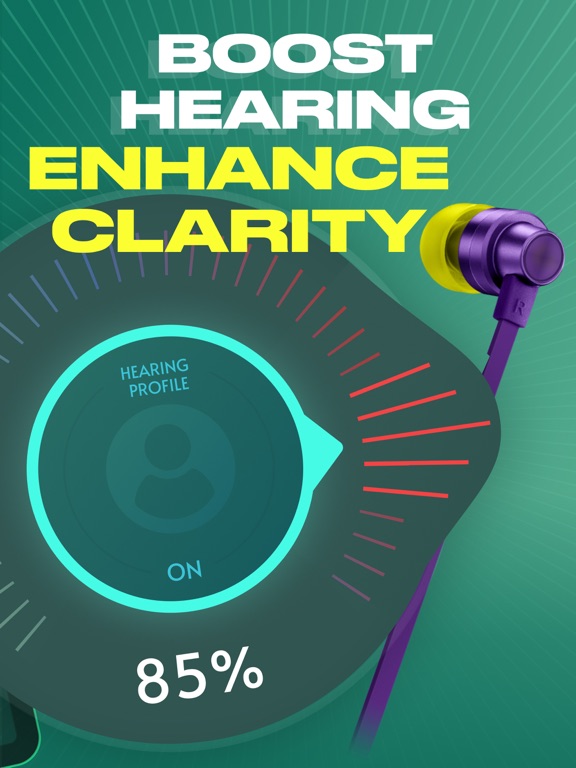Screenshot #5 pour Hearing Aid App, Music Booster
