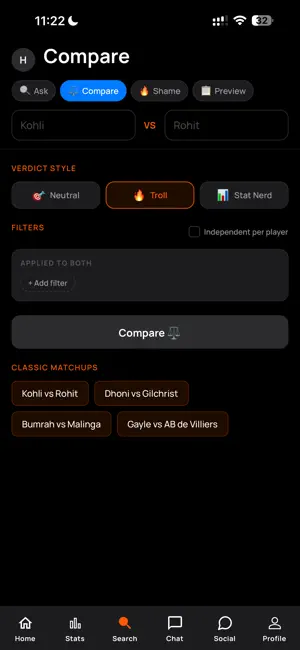 FullToss: Sports Community screenshot 4