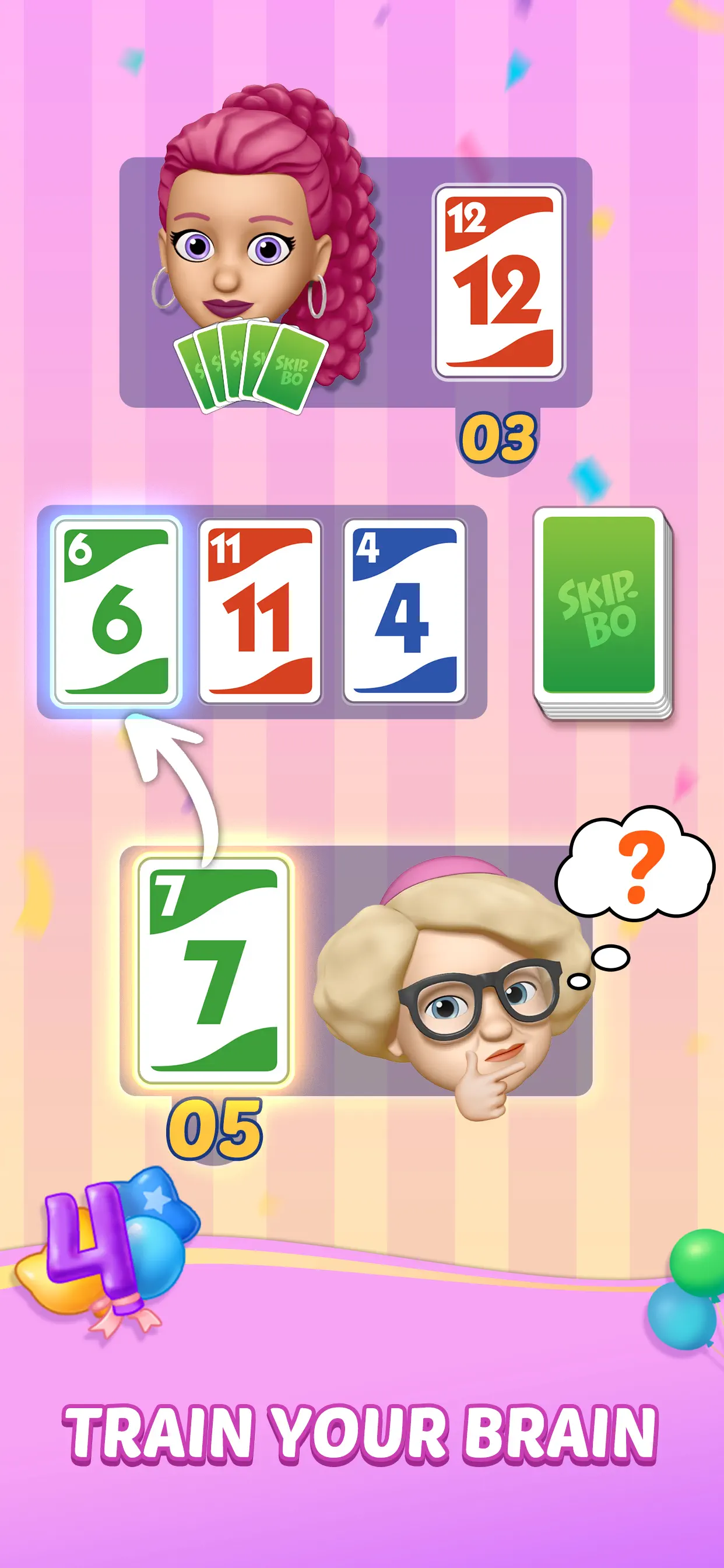 Skip-Bo™: Solitaire Card Game screenshot 2