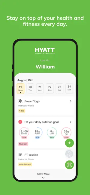 Hyatt Strength + Wellness screenshot 2