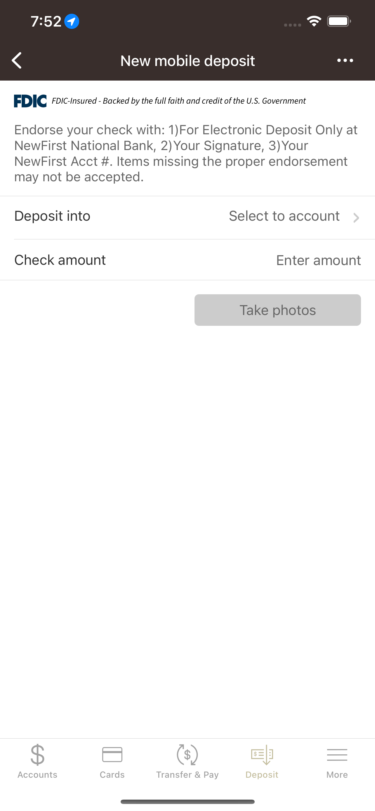 NewFirst National Bank Mobile screenshot 5