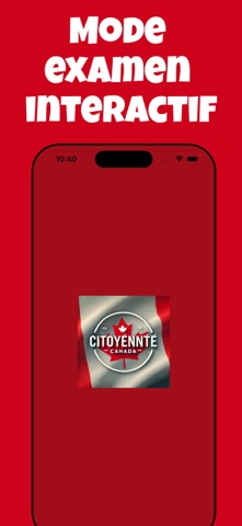 Examen Citoyenneté Canada 2025 iPhone screenshot