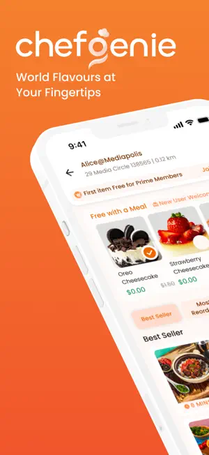 ChefGenie: Hot, Fresh & Tasty screenshot 1