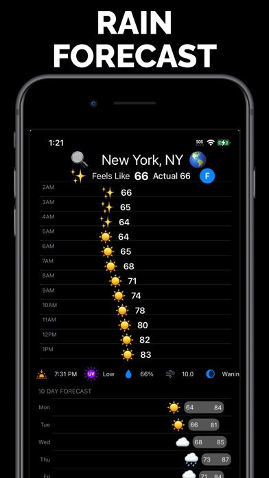 Dark Storm: Dark Sky Weather Screenshot