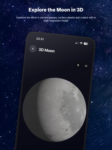Moon Tracker: Sky & Star Guide iPad screenshot 2