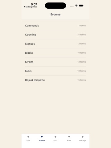 Kotoba Deck iPad screenshot