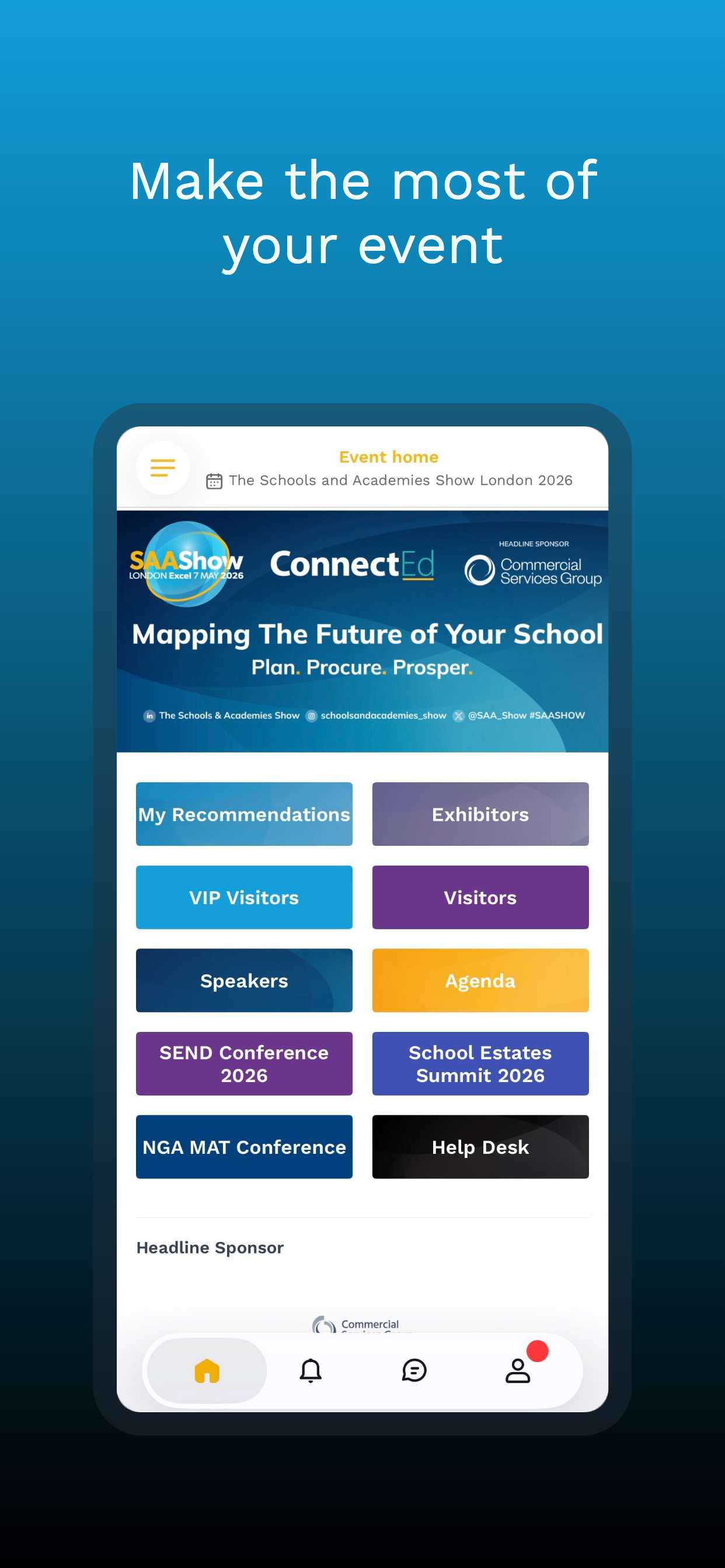 GovNet Event App screenshot 2