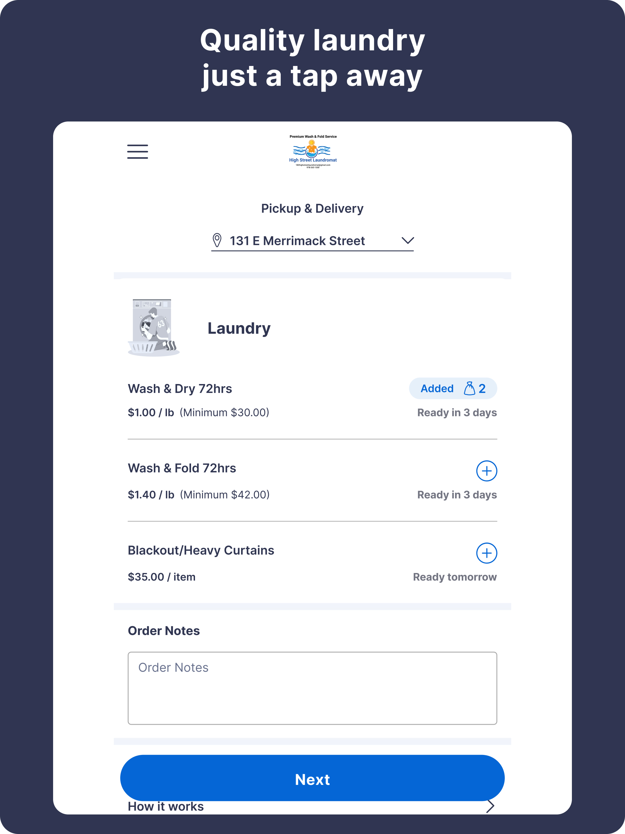 High Street Laundromat screenshot 4
