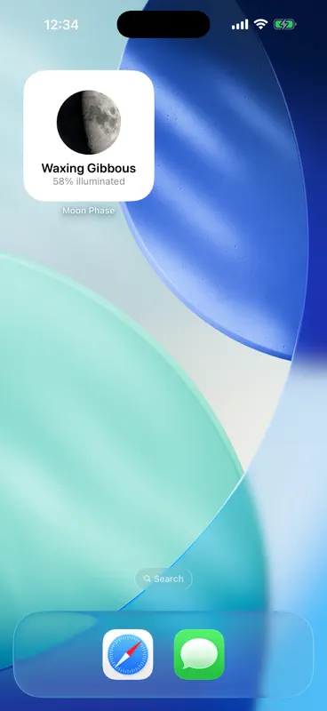 Simple Moon Widget screenshot 5 of 6