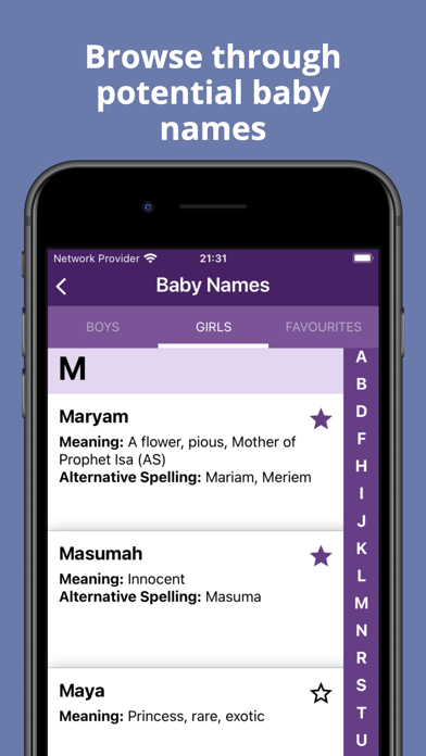 Muslim Pregnancy Companion Screenshot
