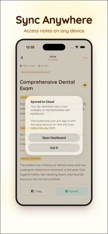 ButterNote - AI Clinical Notes Screenshot 7 of 7