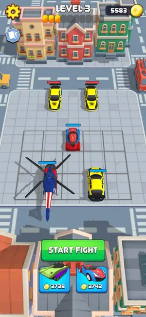 Superhero Car Battle Squad screenshot 2