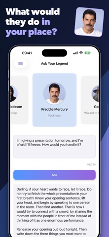 Legends AI: Character Chats Screenshot 2 of 7