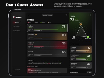 Maven Baseball iPad screenshot