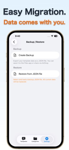 TextLauncher: Templates & Copy Screenshot 6 of 7