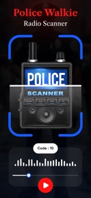 Police Walkie Radio Scanner screenshot