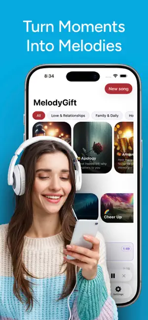 MelodyGift: Personalized Songs screenshot 1