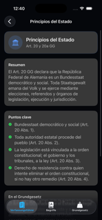 Grundgesetz Deutschland screenshot 7