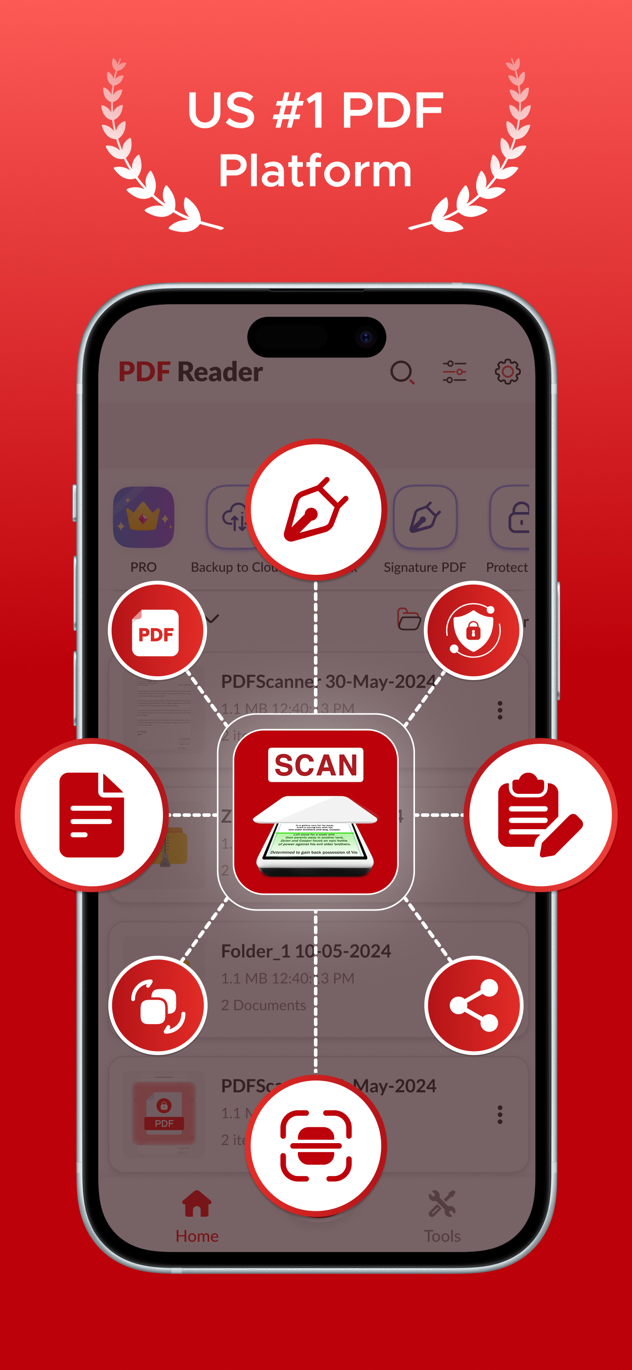PDF - Scanner, Reader & Editor