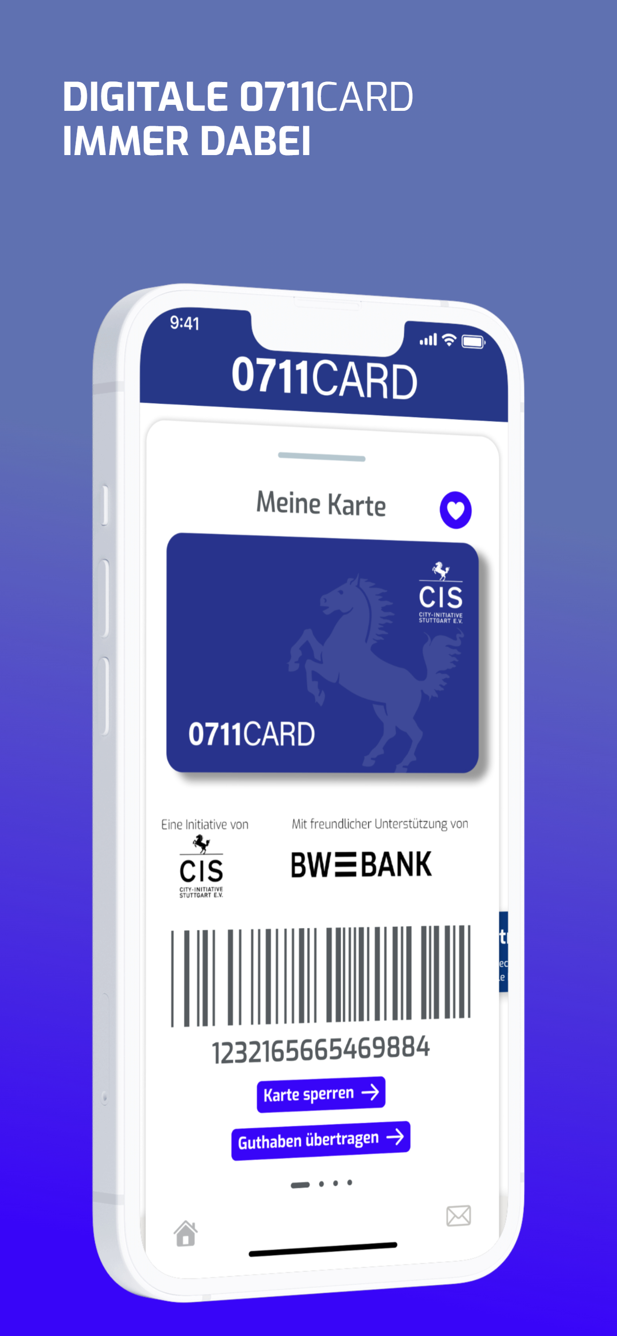 0711CARD & App Stuttgart